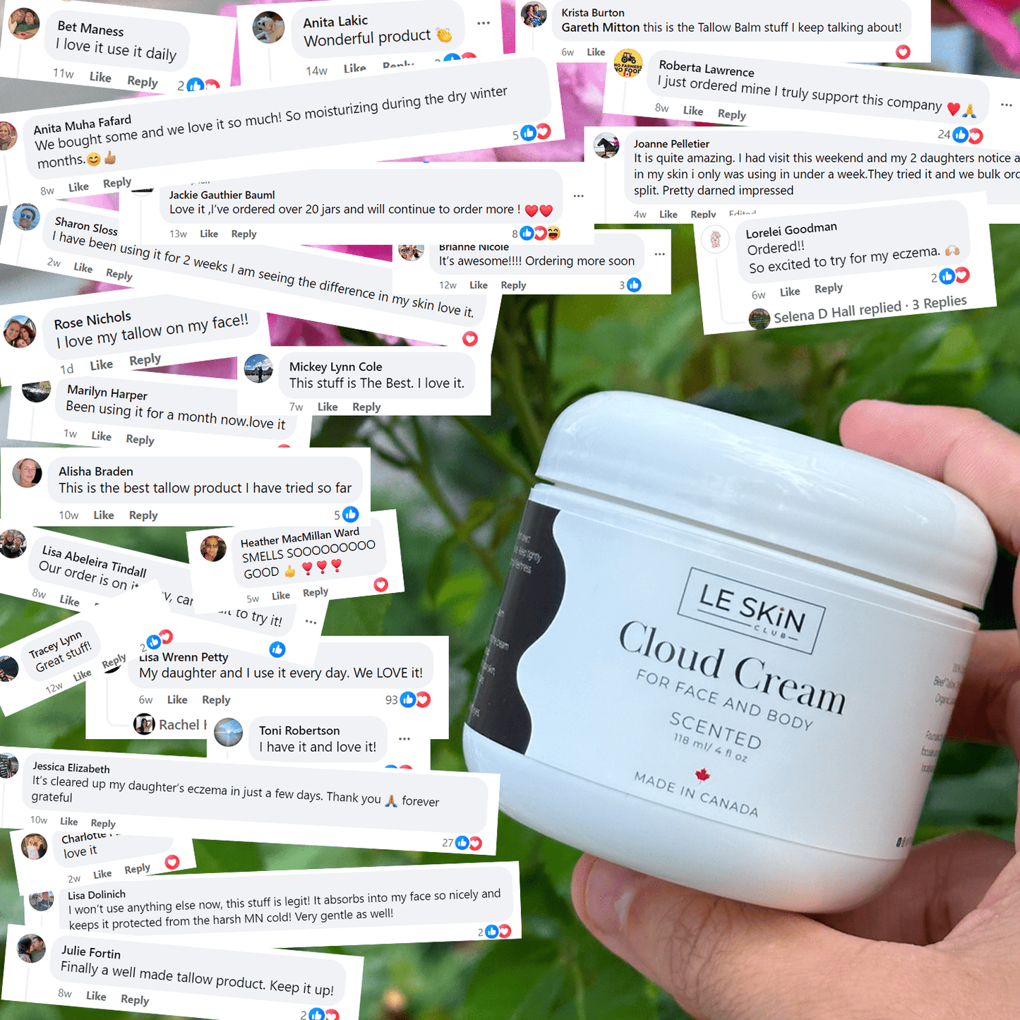 Cloud Cream© Lavender + Lime Tallow Balm - 118mL