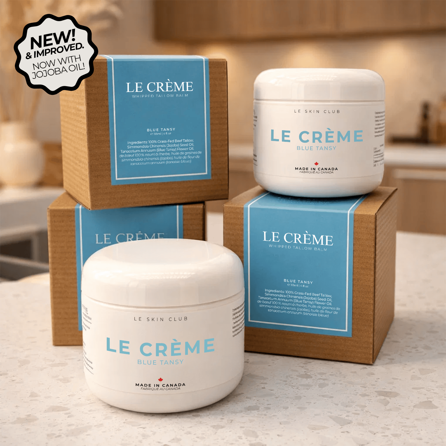 Blue Tansy Tallow Cream - Face & Body 118mL/4fl oz – Le Skin Club