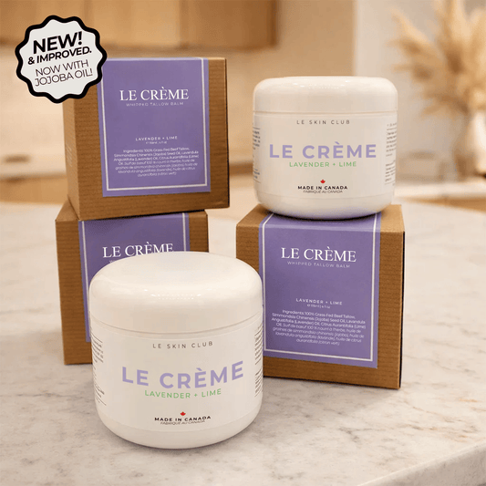 Le Crème© - Lavender + Lime Whipped Tallow Balm