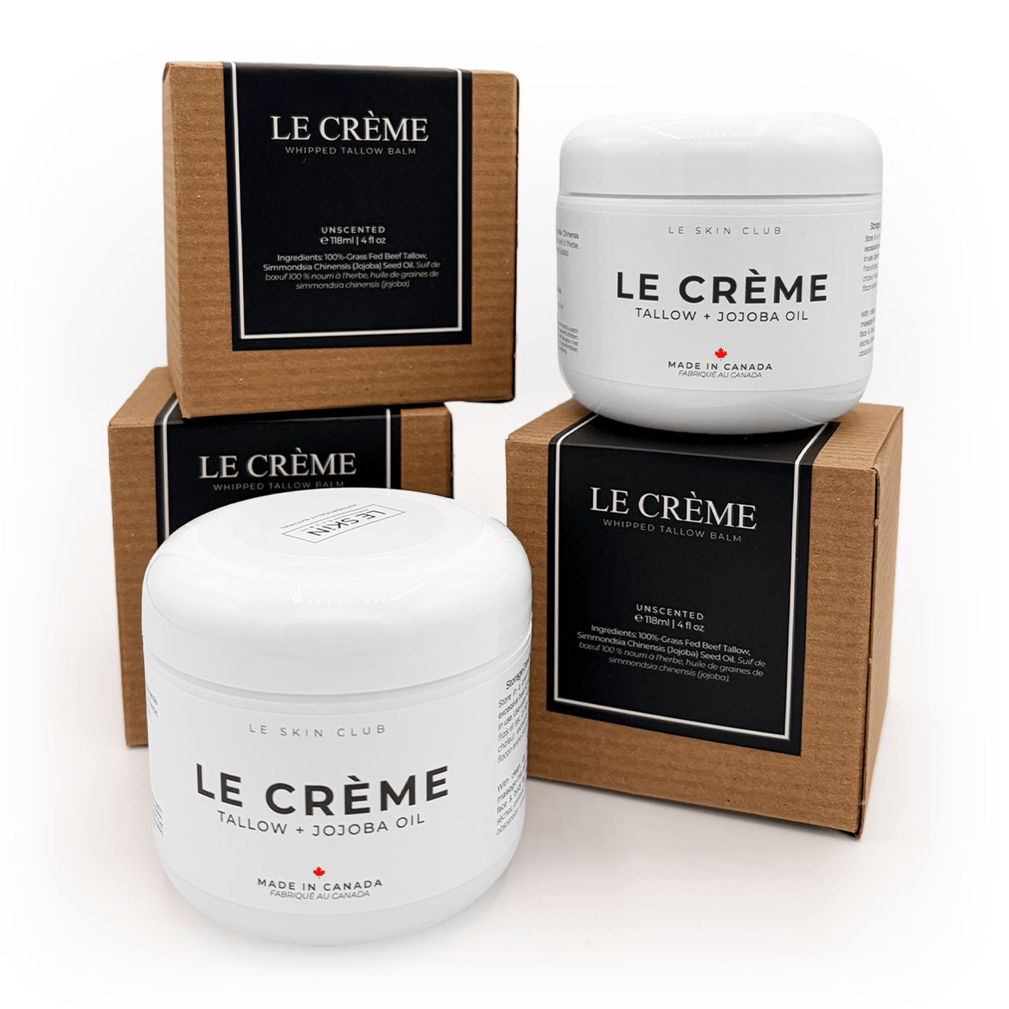 Le Crème© - Unscented Whipped Tallow Balm