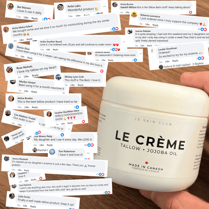 Le Crème© - Vanilla + Orange Whipped Tallow Balm