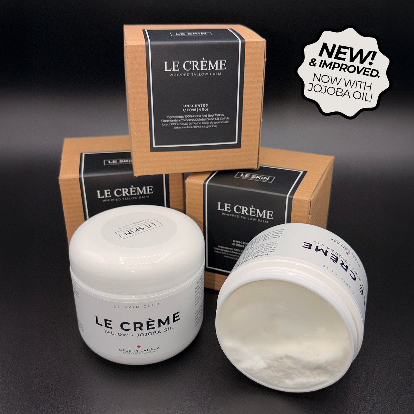 Le Crème© - Unscented Whipped Tallow Balm