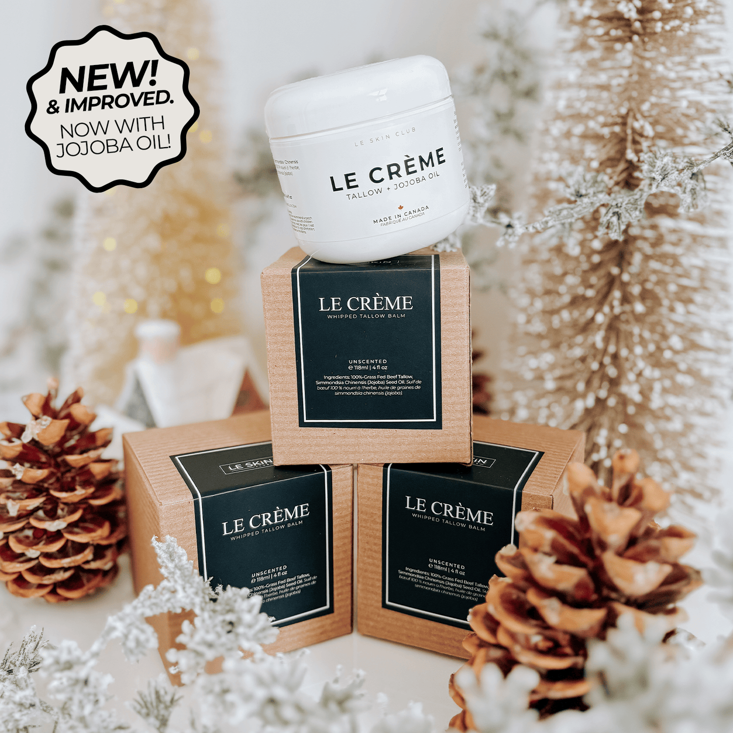 Le Crème© - Unscented Whipped Tallow Balm