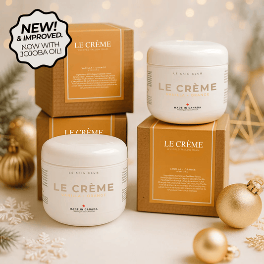 Le Crème© - Vanilla + Orange Whipped Tallow Balm